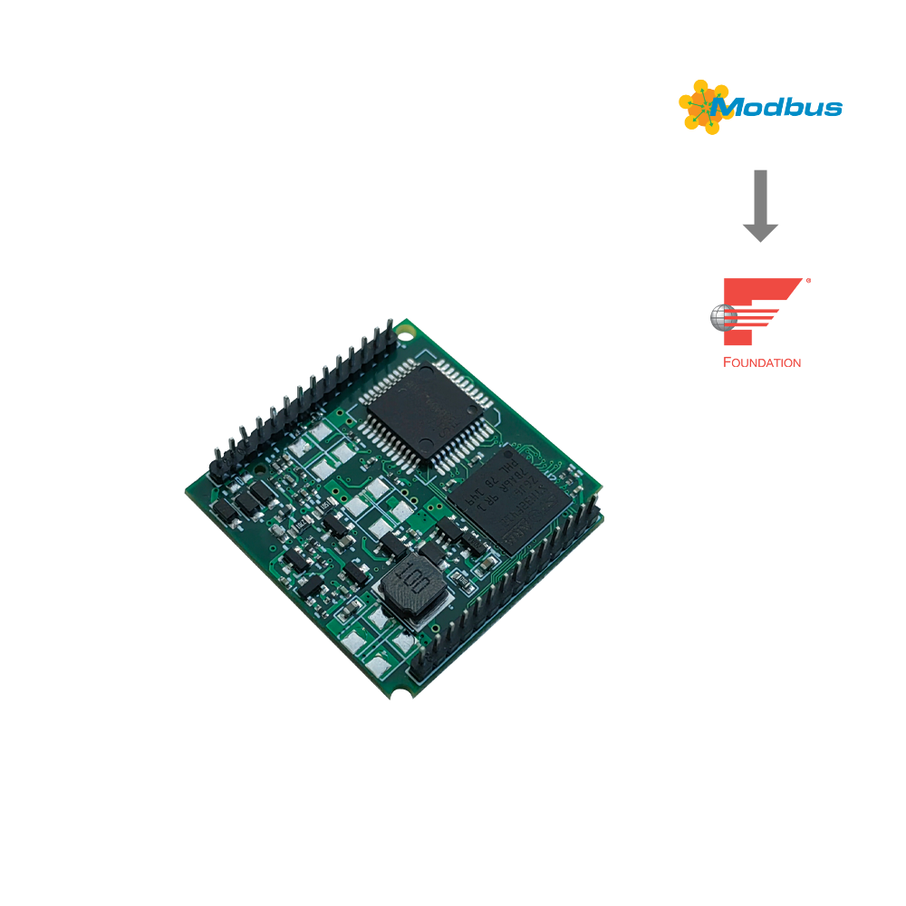 MC0313 Modbus 轉 FF 嵌入式核心模塊