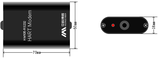 NCS-HM105 HART 信號(hào)調(diào)制解調(diào)器尺寸.jpg